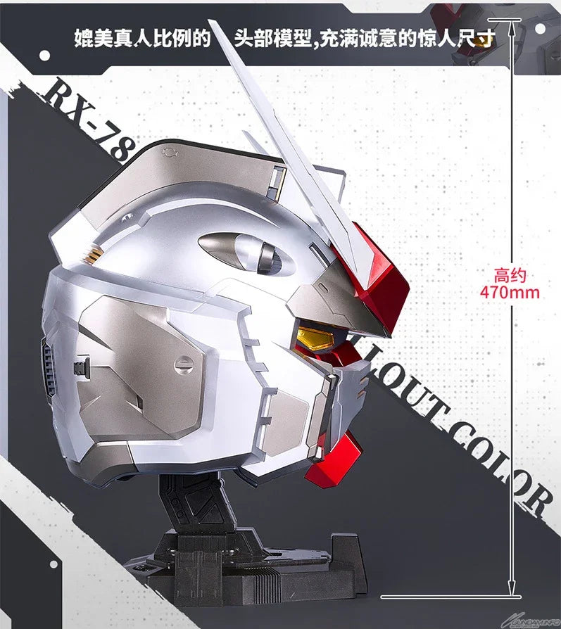 Bandai BN Head Collection RX-78-2 Gundam [Rollout Color] (P-Bandai) - Kidultverse