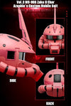 Bandai BN Head Collection Vol.3 MS-06S Zaku II [Char Aznable's Custom] - Kidultverse