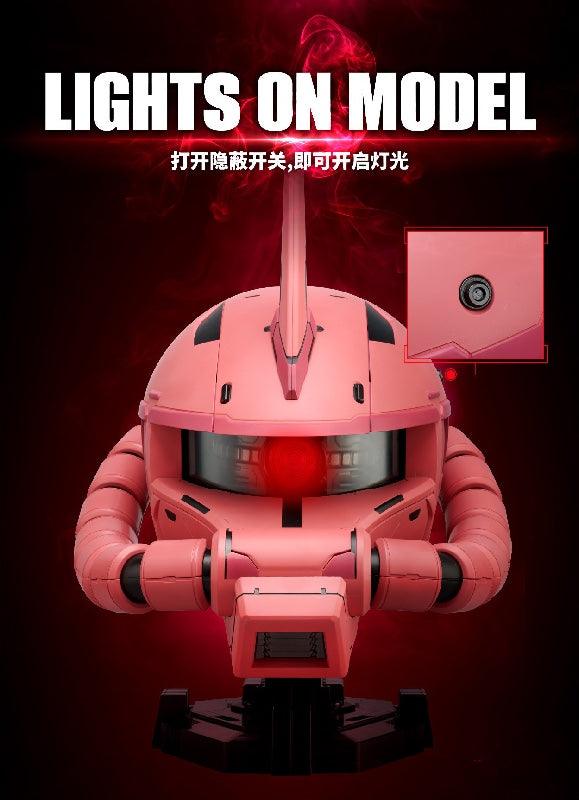 Bandai BN Head Collection Vol.3 MS-06S Zaku II [Char Aznable's Custom] - Kidultverse