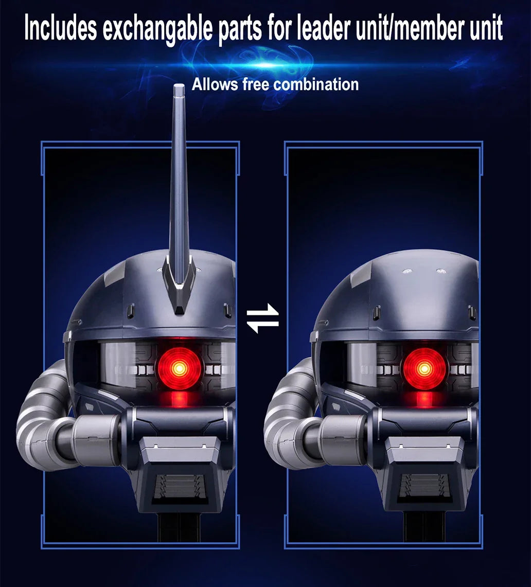 Bandai BN Head Collection Vol.7 MS-06R Black Tri-Stars' Zaku II - Kidultverse