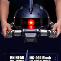 Bandai BN Head Collection Vol.7 MS-06R Black Tri-Stars' Zaku II - Kidultverse