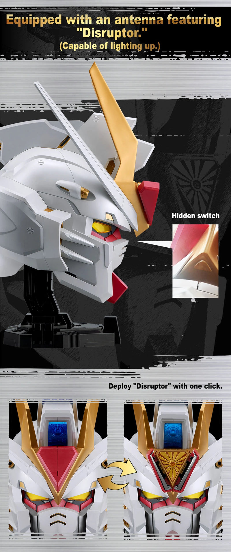 BN Head Collection ZGMF/A-262PD-P Mighty Strike Freedom Gundam (P-Bandai)