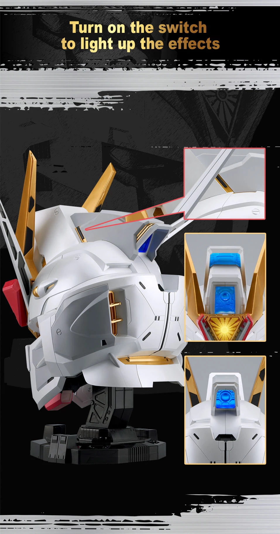 BN Head Collection ZGMF/A-262PD-P Mighty Strike Freedom Gundam (P-Bandai)
