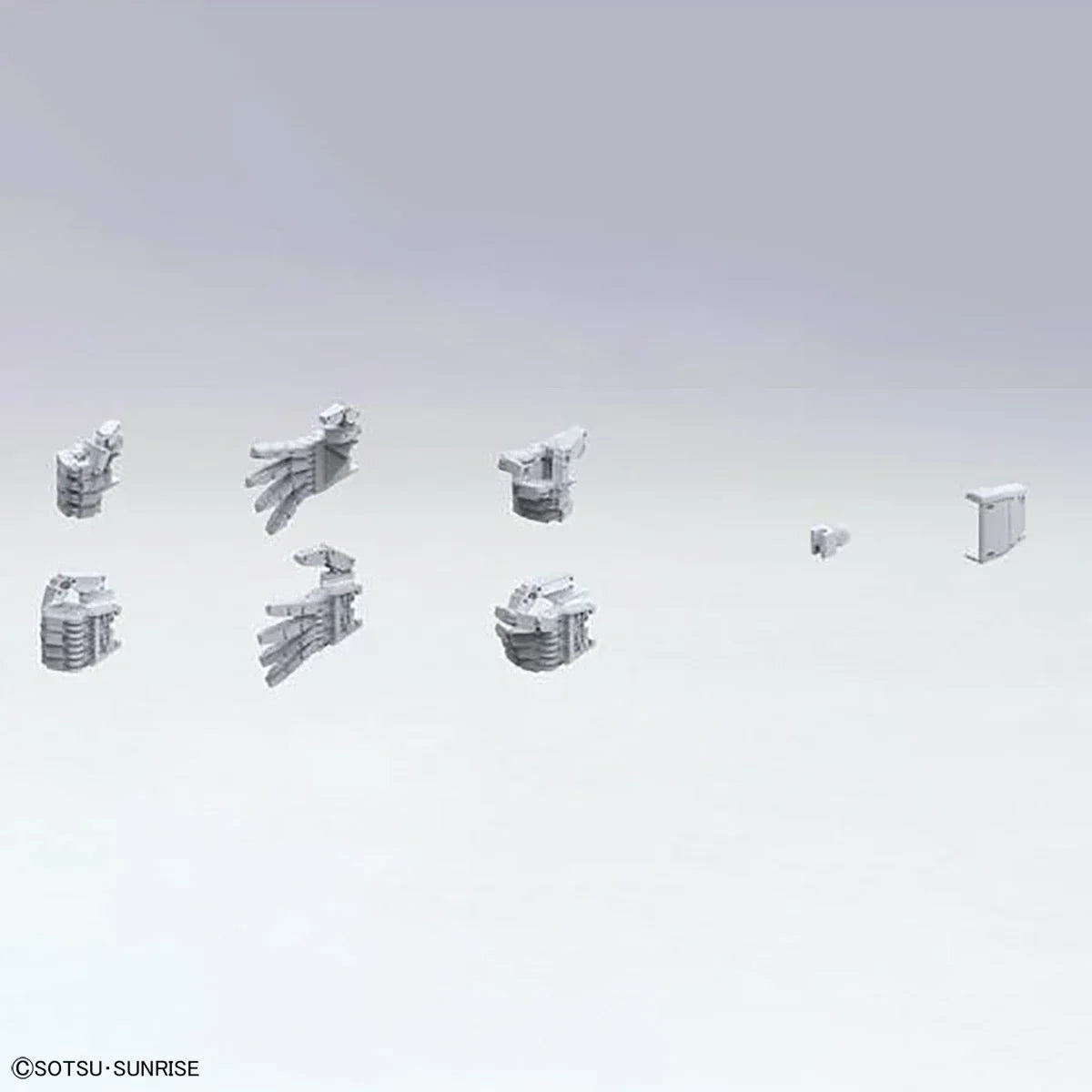 Bandai Builders Parts HD 1/100 MS Hand 01 [E.F.S.F.] - Kidultverse