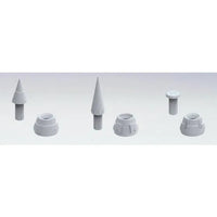 Builders Parts HD 1/100 MS Spike – unassembled grey parts on white background