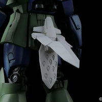 Builders Parts HD 1/144 MS Funnel – unpainted white prototype beam shield and fin