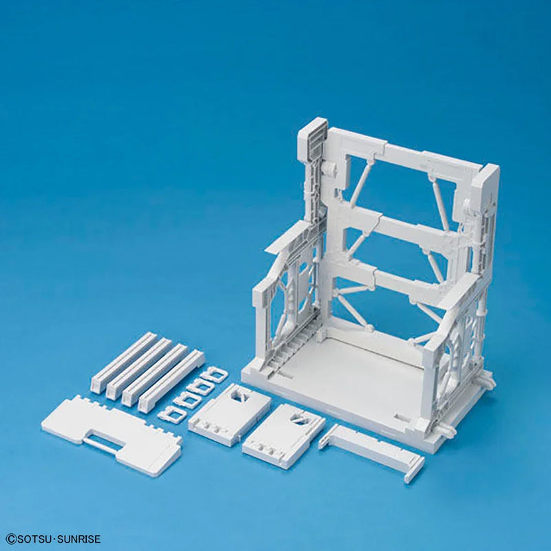 Bandai Builders Parts System Base 001 (White) - Kidultverse