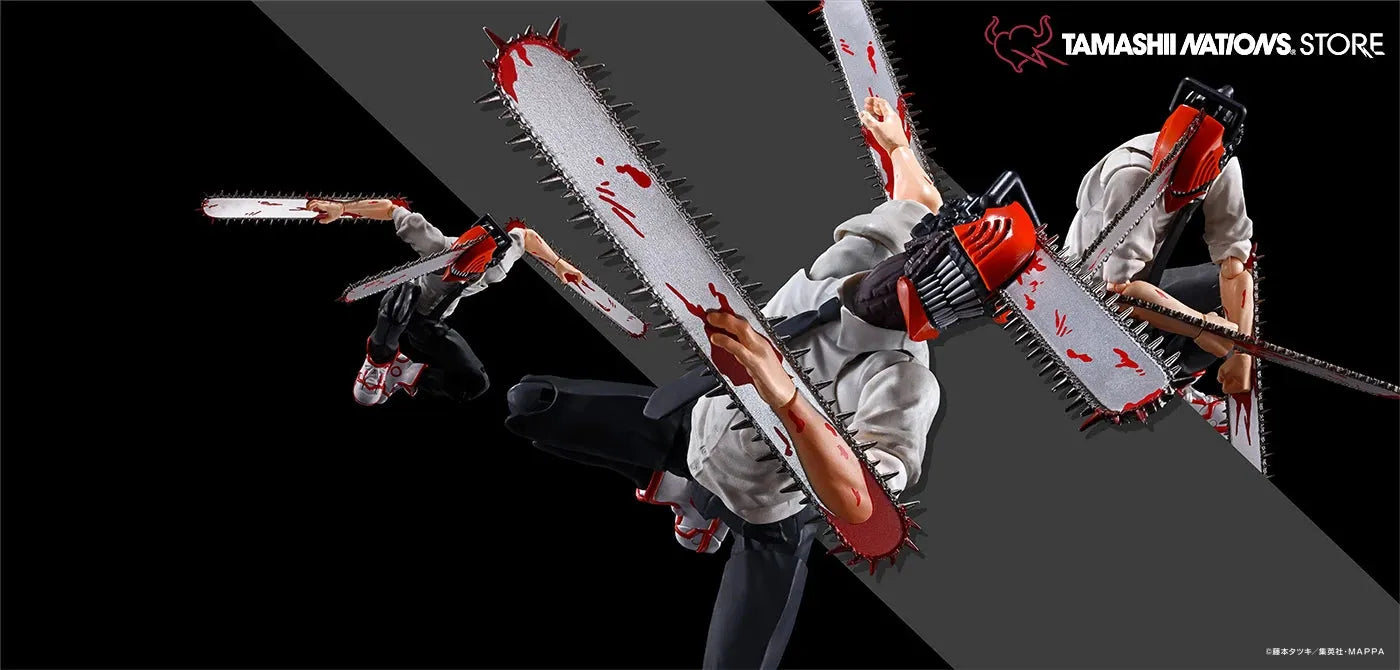 Bandai Chainsaw Man: S.H.Figuarts Chainsaw Man [Best Selection] (P-Bandai) - Kidultverse