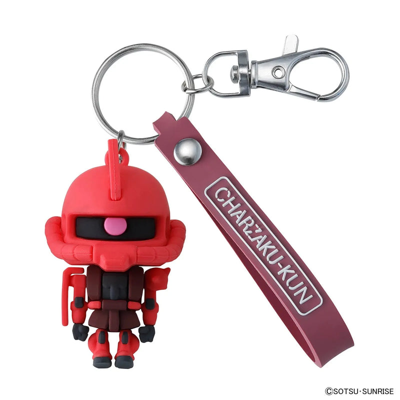 Bandai CharZaku-Kun 3D Rubber Mascot Keychain - Kidultverse
