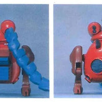 Combat Mecha Xabungle: 1/144 WM Sendvead Type – front view with blue articulated arms