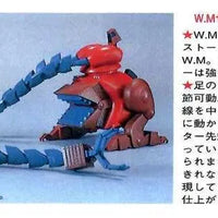 Combat Mecha Xabungle: 1/144 WM Sendvead Type – completed sample with extended drill manipulators