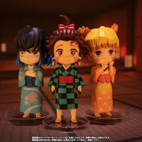 Bandai Demon Slayer: Figuarts Mini Entertainment District Arc Set [Sumiko, Zenko, Inoko] (Kimetsu no Yaiba) - Kidultverse