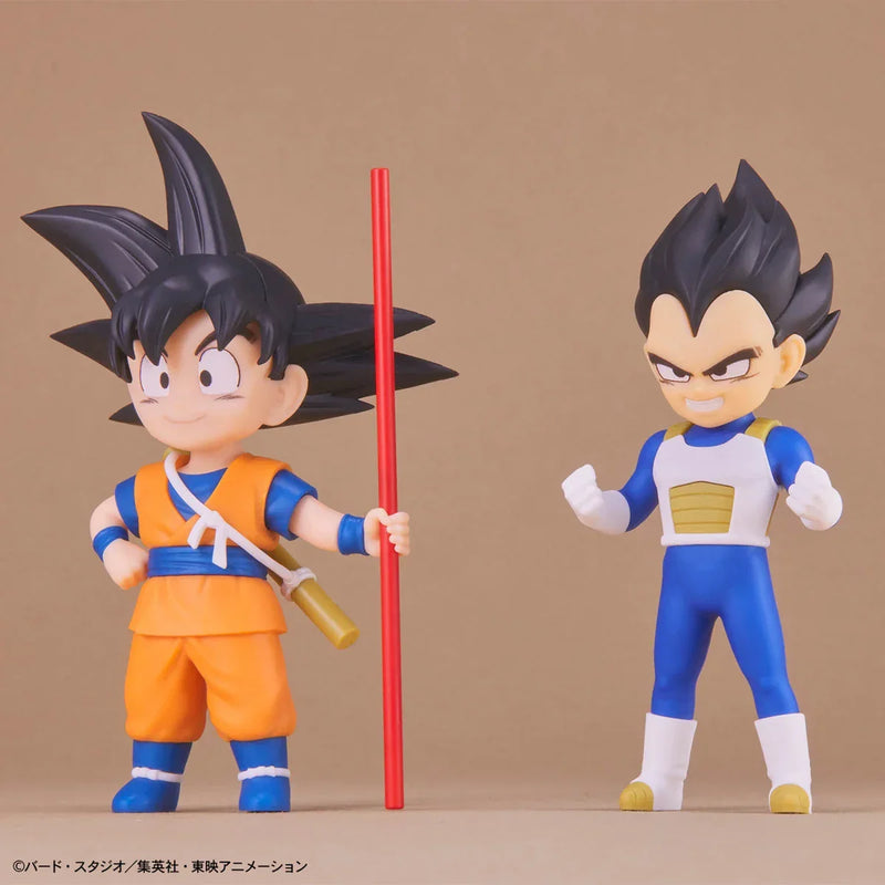 Bandai Dragon Ball Daima: Model Kit: Son Goku (Mini) & Vegeta (Mini) - Kidultverse