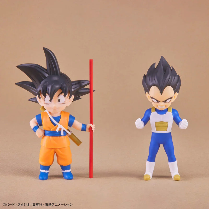 Bandai Dragon Ball Daima: Model Kit: Son Goku (Mini) & Vegeta (Mini) - Kidultverse