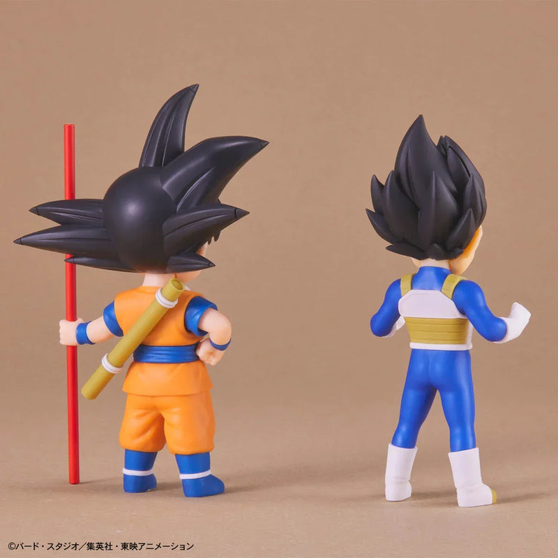 Bandai Dragon Ball Daima: Model Kit: Son Goku (Mini) & Vegeta (Mini) - Kidultverse