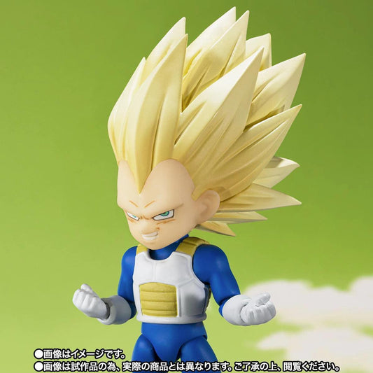 Bandai Dragon Ball Daima: S.H.Figuarts Super Saiyan 3 Vegeta [Mini] - Kidultverse