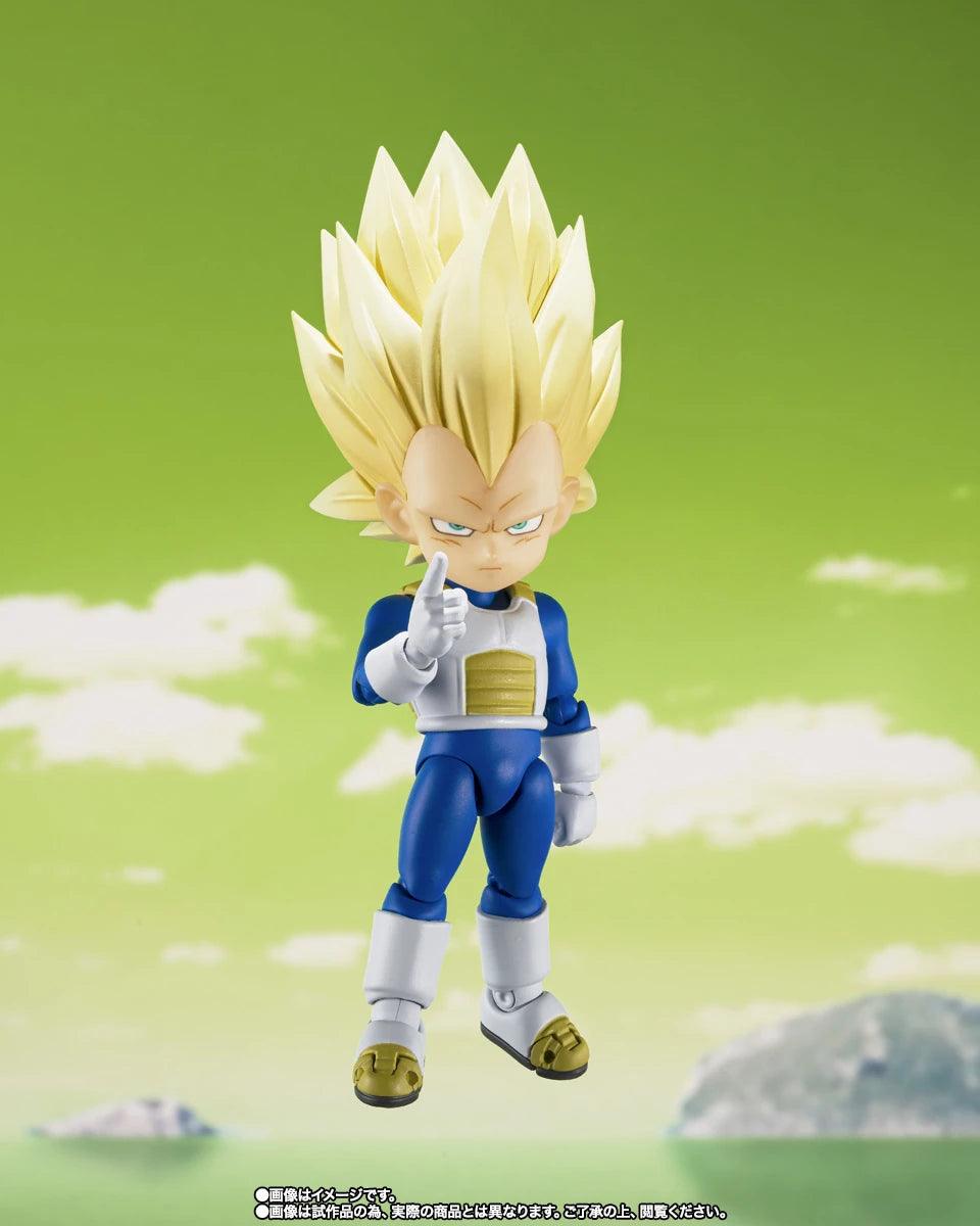 Bandai Dragon Ball Daima: S.H.Figuarts Super Saiyan 3 Vegeta [Mini] - Kidultverse