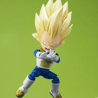 Bandai Dragon Ball Daima: S.H.Figuarts Super Saiyan 3 Vegeta [Mini] - Kidultverse