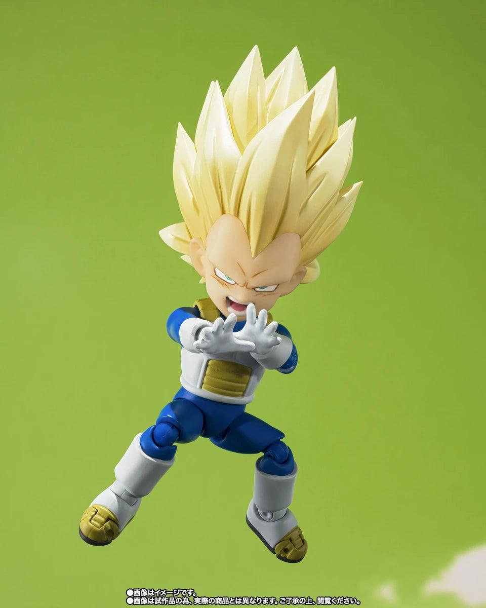 Bandai Dragon Ball Daima: S.H.Figuarts Super Saiyan 3 Vegeta [Mini] - Kidultverse