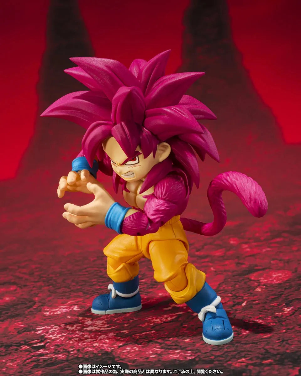 Bandai Dragon Ball Daima: S.H.Figuarts Super Saiyan 4 Son Goku [Mini] - Kidultverse