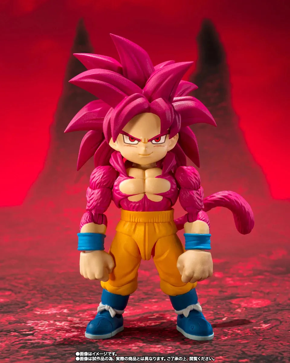 Bandai Dragon Ball Daima: S.H.Figuarts Super Saiyan 4 Son Goku [Mini] - Kidultverse