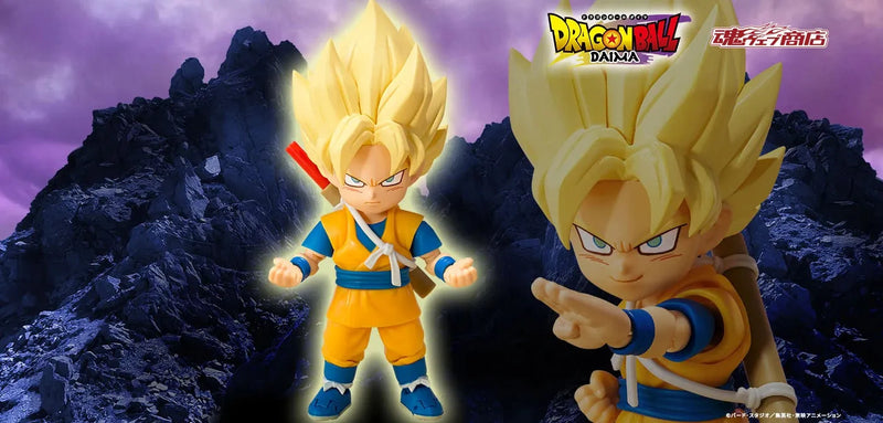 Bandai Dragon Ball Daima: S.H.Figuarts Super Saiyan Son Goku [Mini] - Kidultverse
