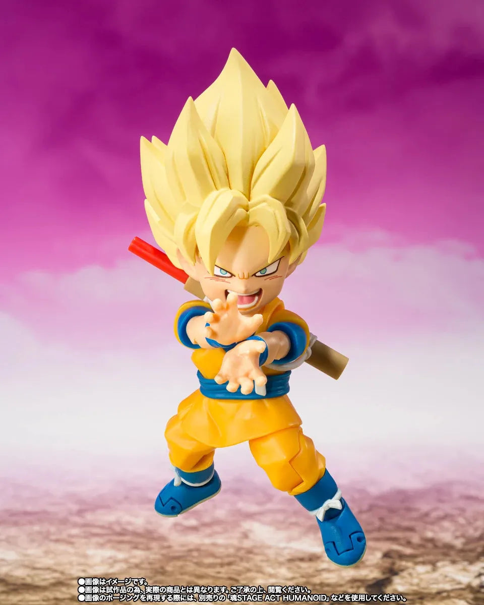 Bandai Dragon Ball Daima: S.H.Figuarts Super Saiyan Son Goku [Mini] - Kidultverse