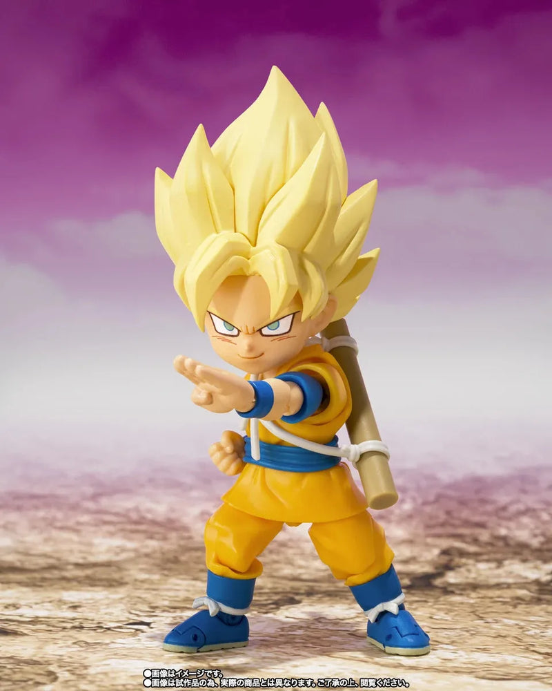 Bandai Dragon Ball Daima: S.H.Figuarts Super Saiyan Son Goku [Mini] - Kidultverse