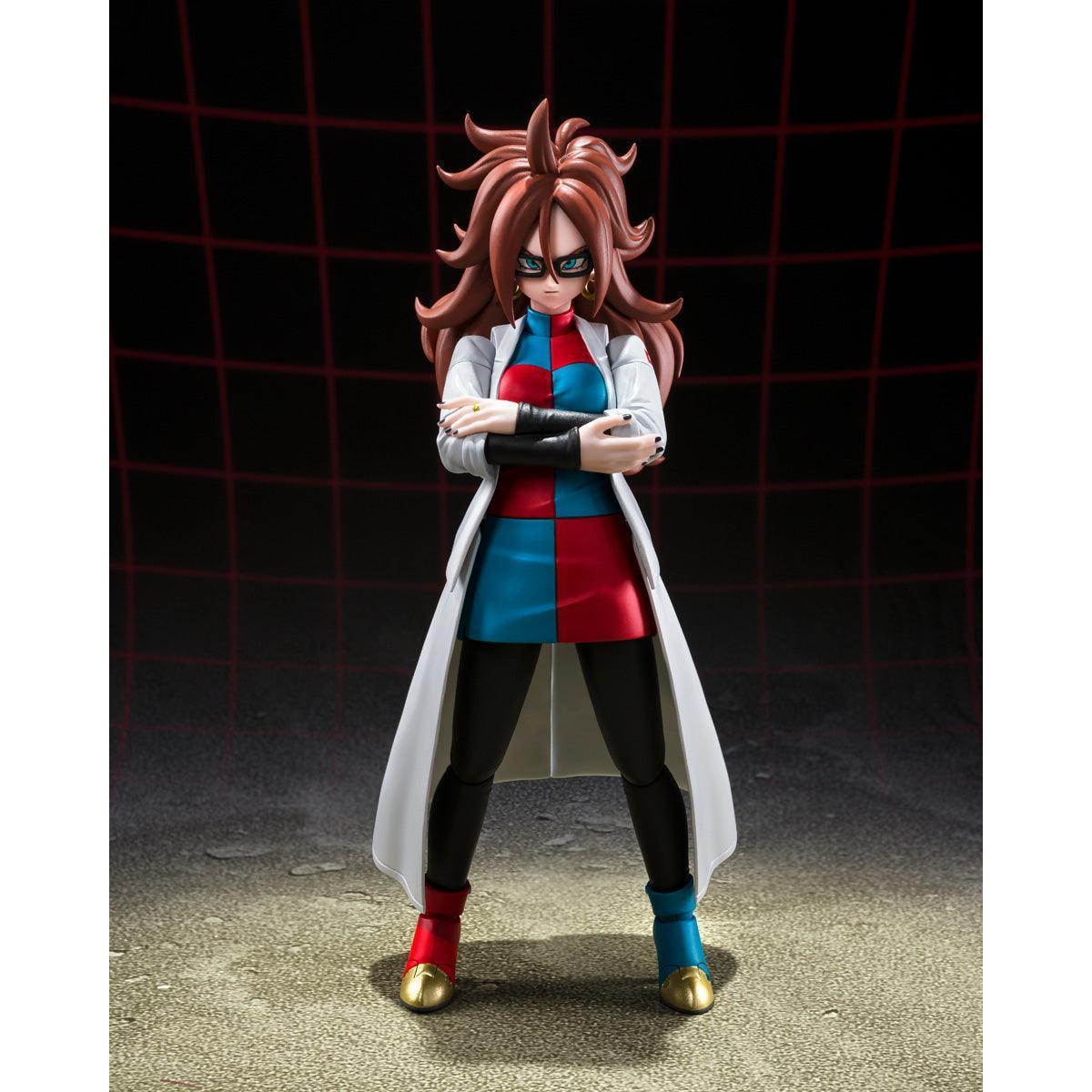 Bandai Dragon Ball Fighter Z: S.H.Figuarts Android 21 [Lab Coat] (P-Bandai) - Kidultverse