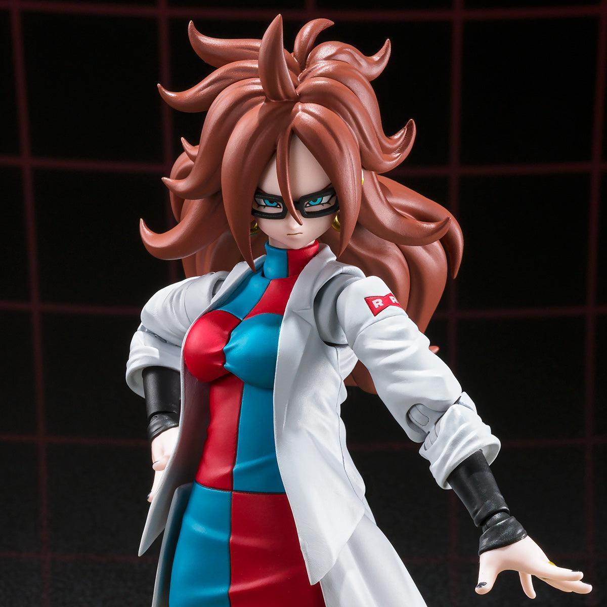 Bandai Dragon Ball Fighter Z: S.H.Figuarts Android 21 [Lab Coat] (P-Bandai) - Kidultverse