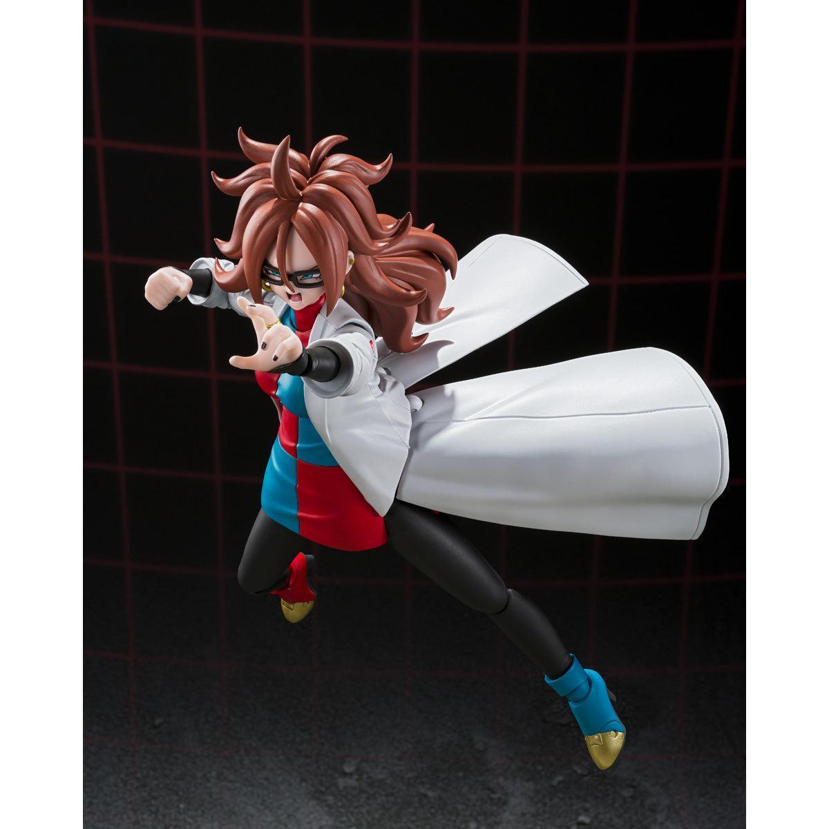 Bandai Dragon Ball Fighter Z: S.H.Figuarts Android 21 [Lab Coat] (P-Bandai) - Kidultverse