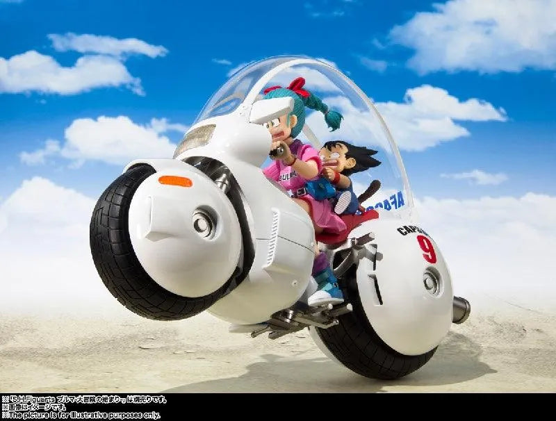 Bandai Dragon Ball: S.H.Figuarts Bulma's Motorcycle Hoipoi Capsule No.9 - Kidultverse