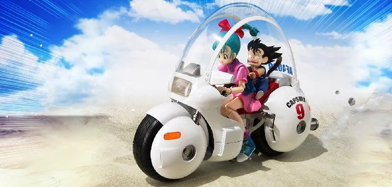Bandai Dragon Ball: S.H.Figuarts Bulma's Motorcycle Hoipoi Capsule No.9 - Kidultverse