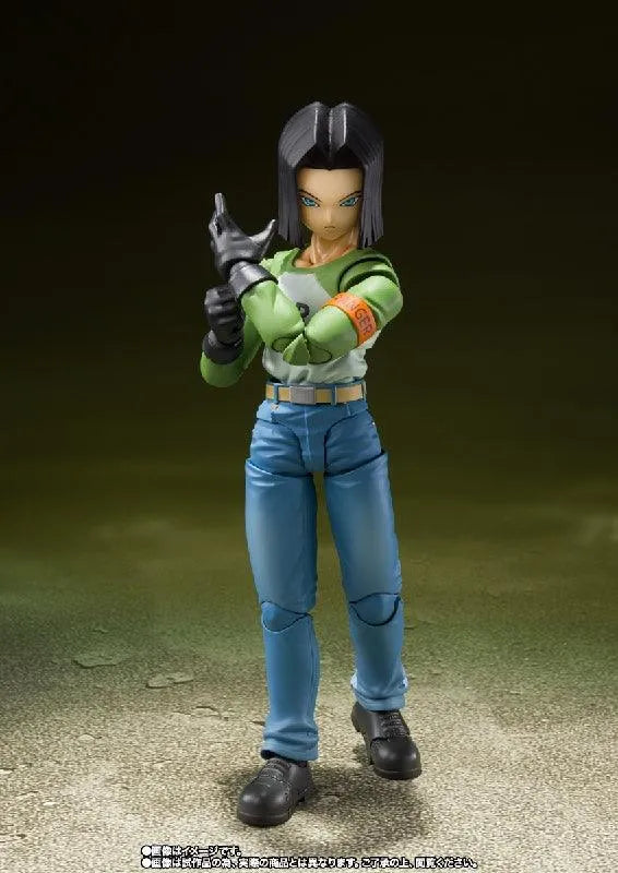 Bandai Dragon Ball Super: S.H.Figuarts Android 17 [Universe Survival Saga] (P-Bandai) - Kidultverse