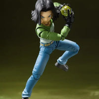 Bandai Dragon Ball Super: S.H.Figuarts Android 17 [Universe Survival Saga] (P-Bandai) - Kidultverse