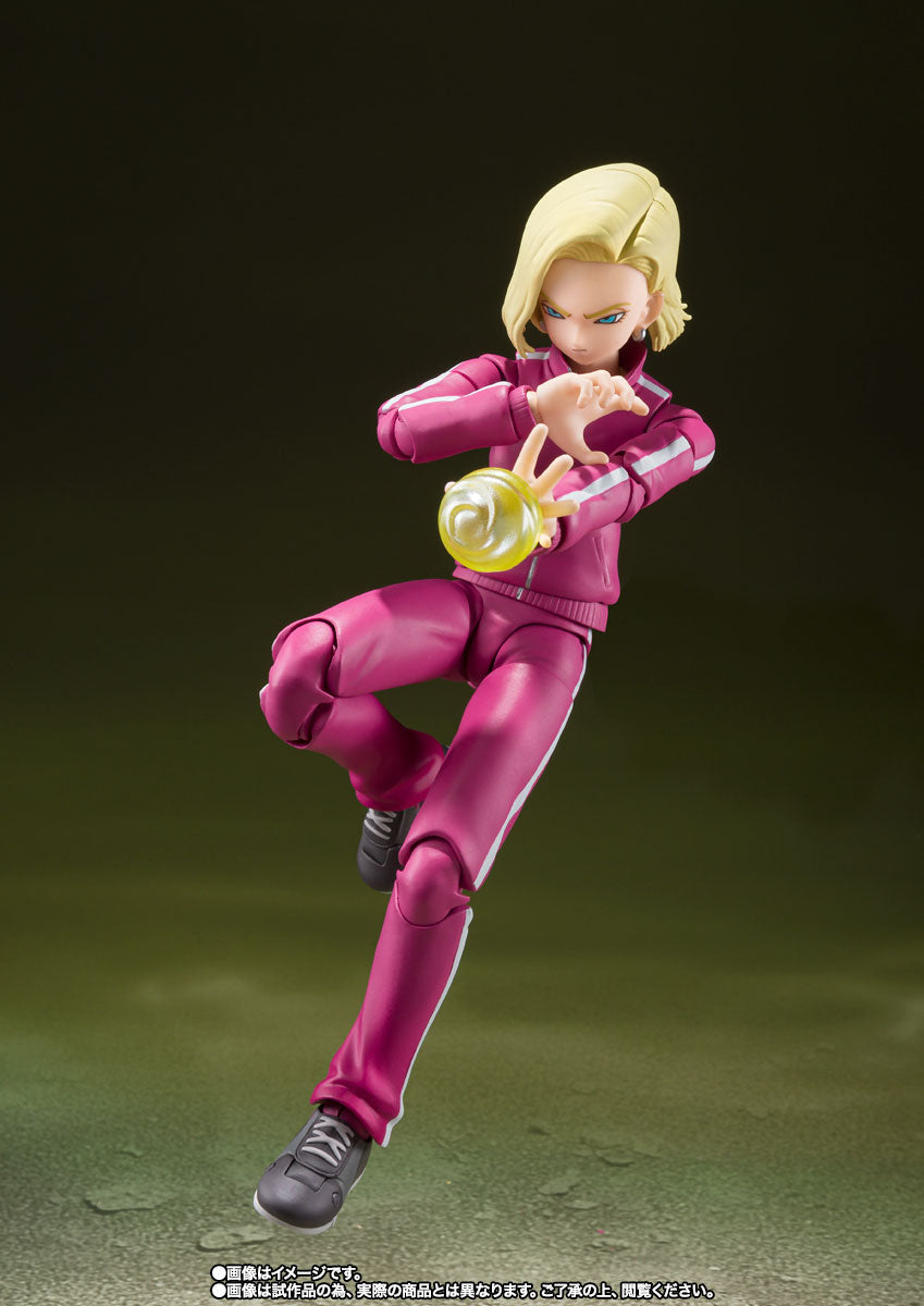 Bandai Dragon Ball Super: S.H.Figuarts Android 18 [Universe Survival Saga] (P-Bandai) - Kidultverse