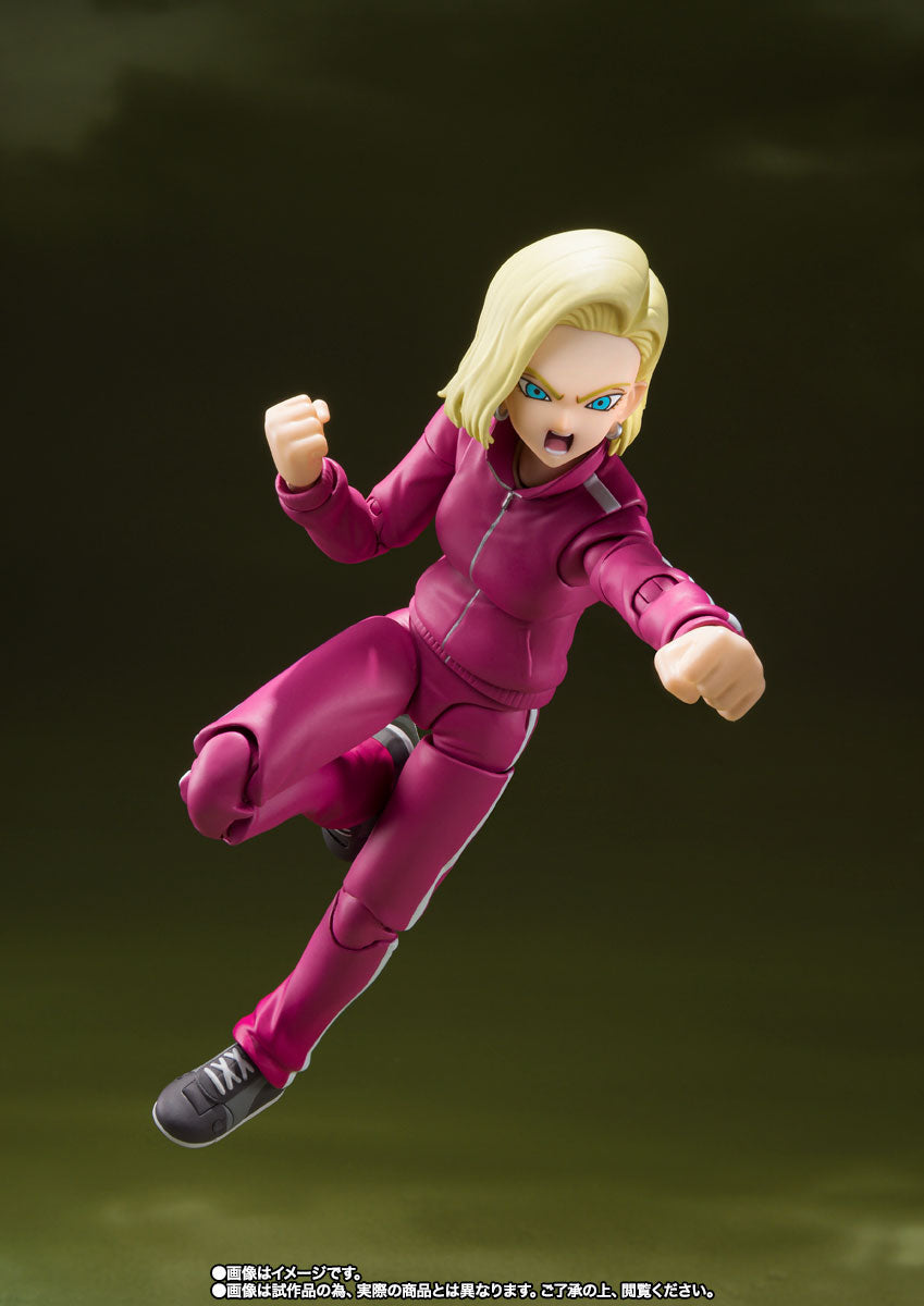 Bandai Dragon Ball Super: S.H.Figuarts Android 18 [Universe Survival Saga] (P-Bandai) - Kidultverse