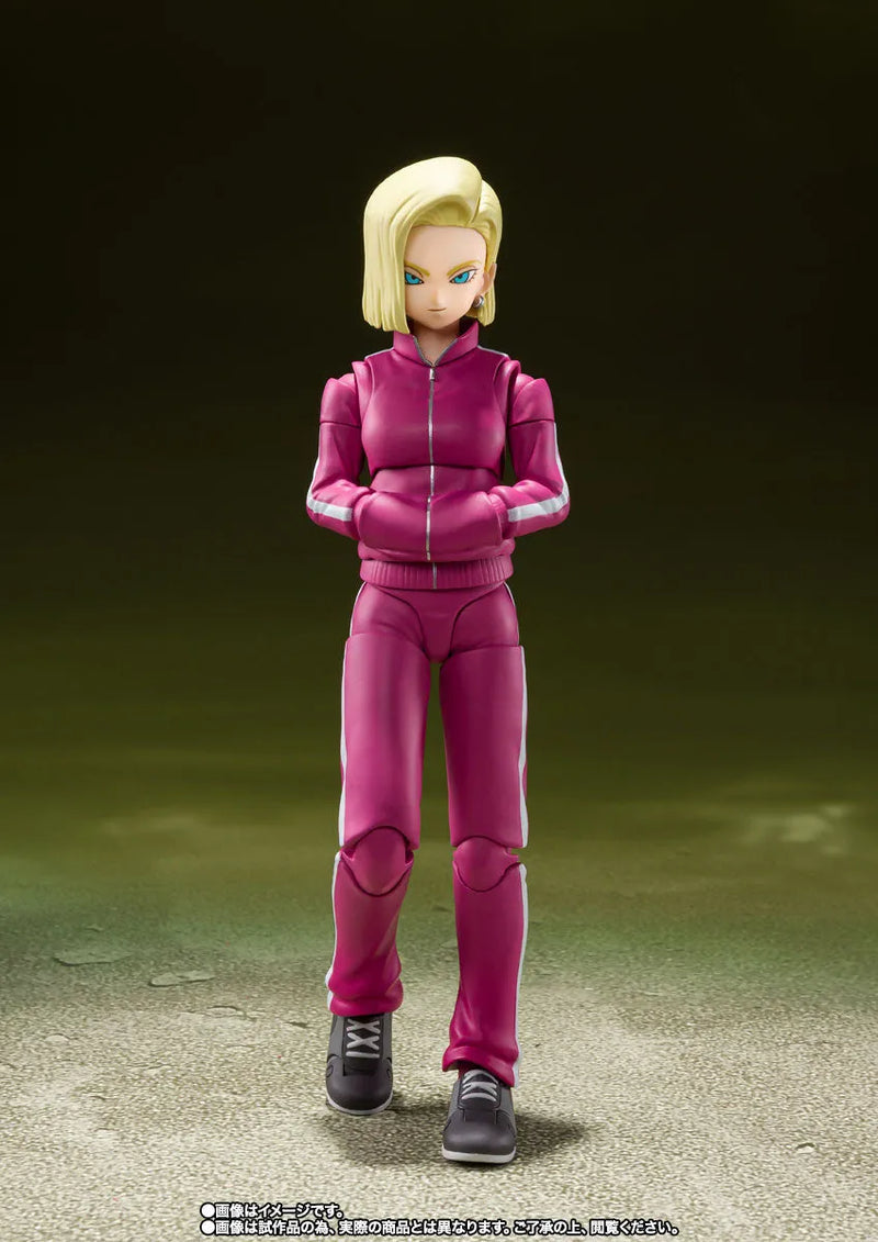 Bandai Dragon Ball Super: S.H.Figuarts Android 18 [Universe Survival Saga] (P-Bandai) - Kidultverse