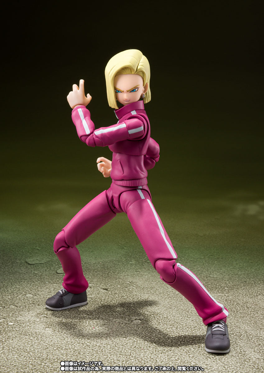 Bandai Dragon Ball Super: S.H.Figuarts Android 18 [Universe Survival Saga] (P-Bandai) - Kidultverse