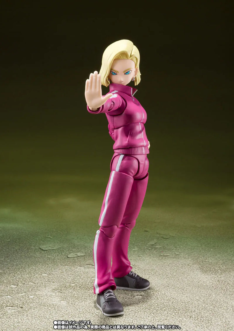 Bandai Dragon Ball Super: S.H.Figuarts Android 18 [Universe Survival Saga] (P-Bandai) - Kidultverse