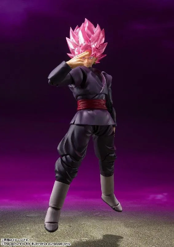 Bandai Dragon Ball Super: S.H.Figuarts Son Goku Black [Super Saiyan Rose] - Kidultverse
