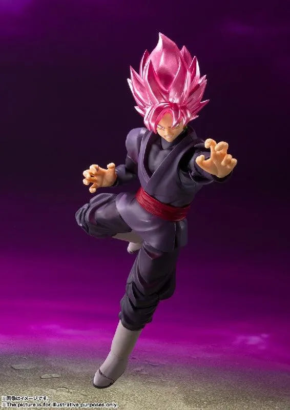 Bandai Dragon Ball Super: S.H.Figuarts Son Goku Black [Super Saiyan Rose] - Kidultverse