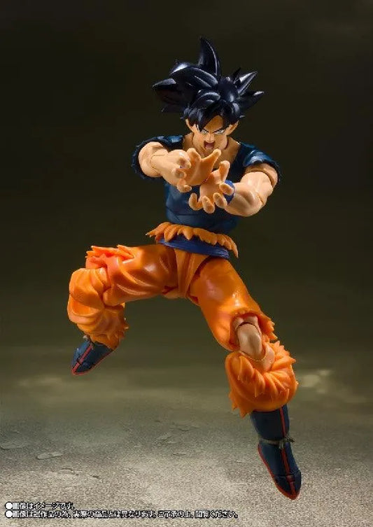 Bandai Dragon Ball Super: S.H.Figuarts Son Goku Ultra Instinct [Sign] - Kidultverse