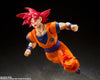 Bandai Dragon Ball Super: S.H.Figuarts Super Saiyan God Son Goku Saiyan God [Instilled With The Light of Righteous Hearts] - Kidultverse