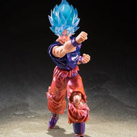 Bandai Dragon Ball Super: S.H.Figuarts Super Saiyan God Super Saiyan Son Goku Kaioken [V-Jump Edition] - Kidultverse