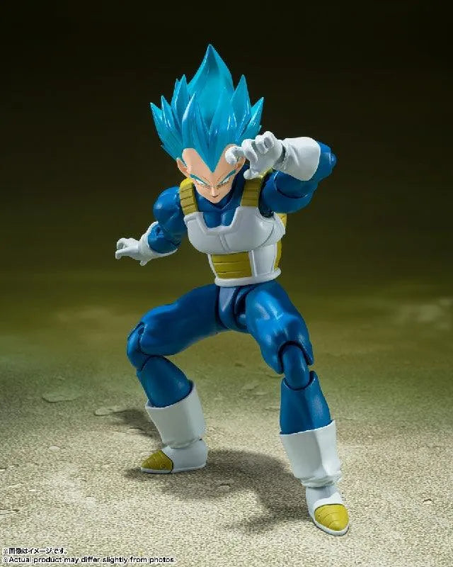Bandai Dragon Ball Super: S.H.Figuarts Super Saiyan God Super Saiyan Vegeta [Unwavering Saiyan Pride] - Kidultverse