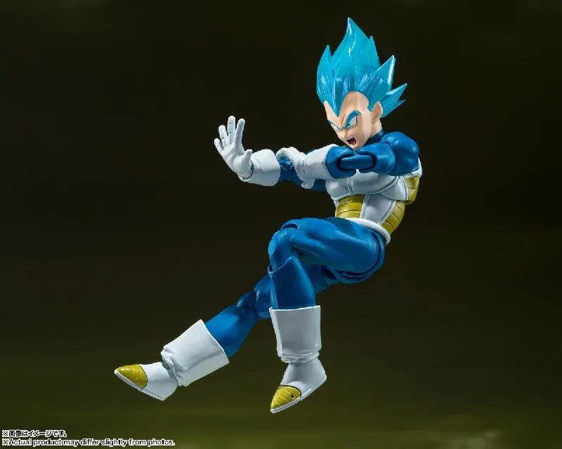 Bandai Dragon Ball Super: S.H.Figuarts Super Saiyan God Super Saiyan Vegeta [Unwavering Saiyan Pride] - Kidultverse