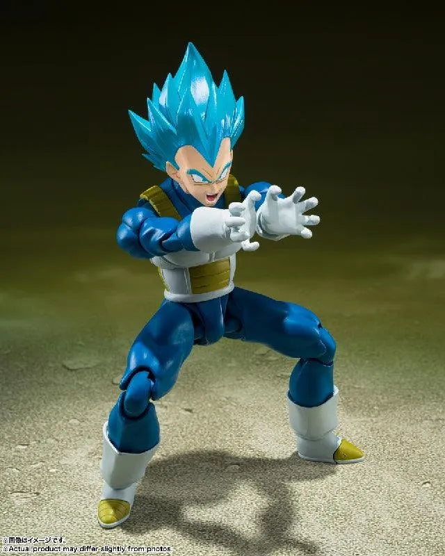 Bandai Dragon Ball Super: S.H.Figuarts Super Saiyan God Super Saiyan Vegeta [Unwavering Saiyan Pride] - Kidultverse