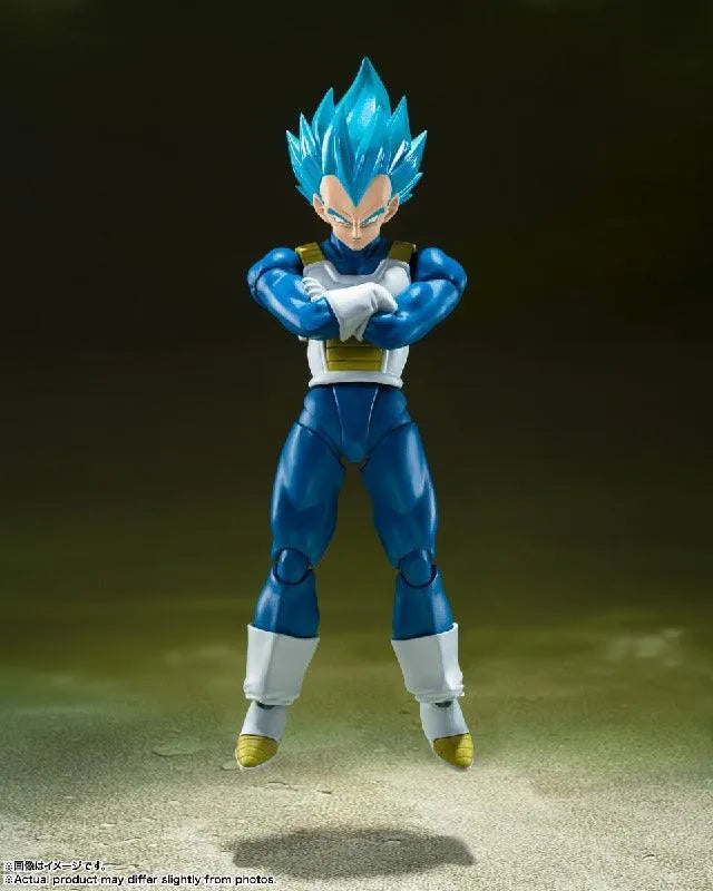 Bandai Dragon Ball Super: S.H.Figuarts Super Saiyan God Super Saiyan Vegeta [Unwavering Saiyan Pride] - Kidultverse