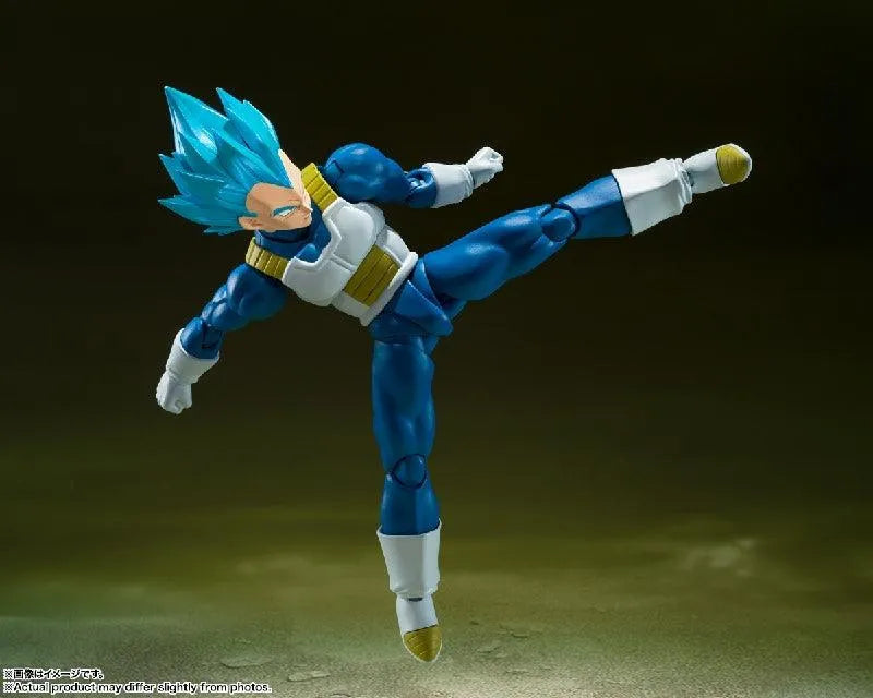 Bandai Dragon Ball Super: S.H.Figuarts Super Saiyan God Super Saiyan Vegeta [Unwavering Saiyan Pride] - Kidultverse